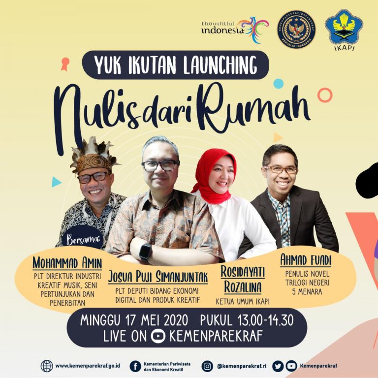 Penulis Berkarya Dari Rumah