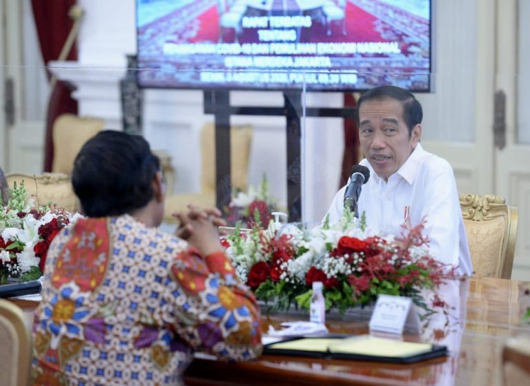 Arahan Presiden Ri: Penanganan Cov-19 & Pemulihan Ekonomi Nasional