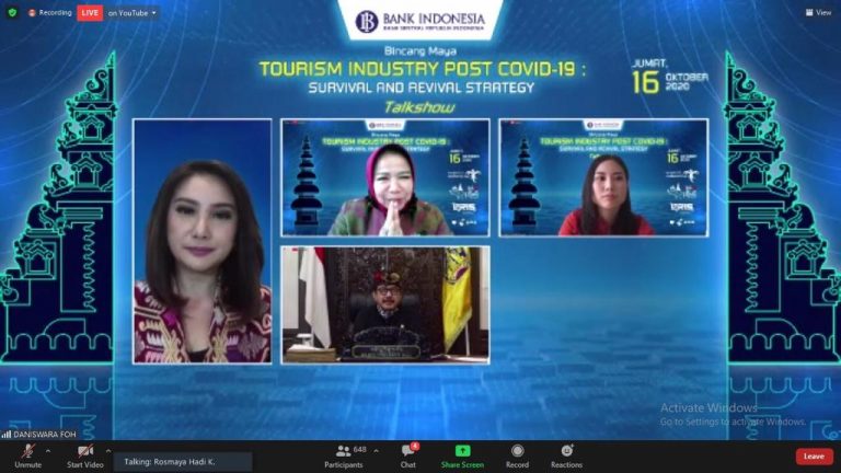 Program Sinergi, Bangkit Pariwisata Indonesia