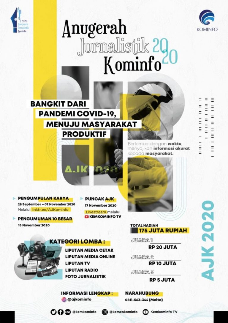 Anugerah Jurnalistik Kominfo 2020