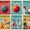 Ilustrasi Virus Penyebab Hiv Aids