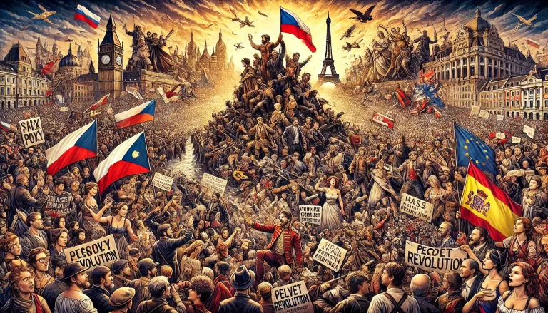 Ilustrasi People Power Di Eropa