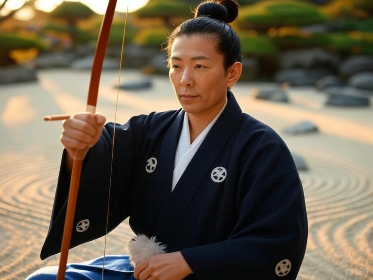 Ketrampilan Kyudo Seni Memanah Tradisional Jepang
