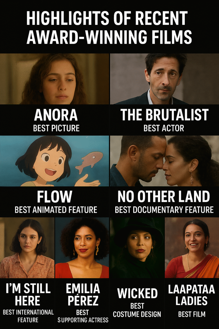 11 Highlight Of Recent Award – Wining Film & Person