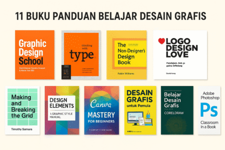 11 Buku Panduan Belajar Desain Grafis Mudah &Amp; Cepat