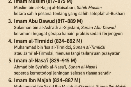 10 Tokoh Hadis Terkemuka Di Dunia Islam