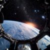 Deskripsi 360° Pandangan Dari Cupola Iss Stasiun Ruang Angkasa.
