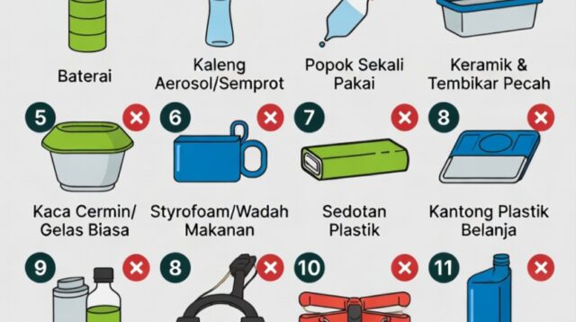 Barang Rumah Tangga Yang Tidak Bisa Didaur Ulang