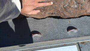 Begini Tekstur Batu Meteor